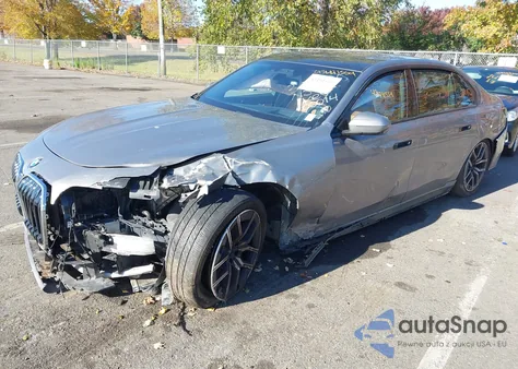 2024 BMW 740I xDrive z USA, uszkodzony, nr VIN WBA33EH08RCR00014